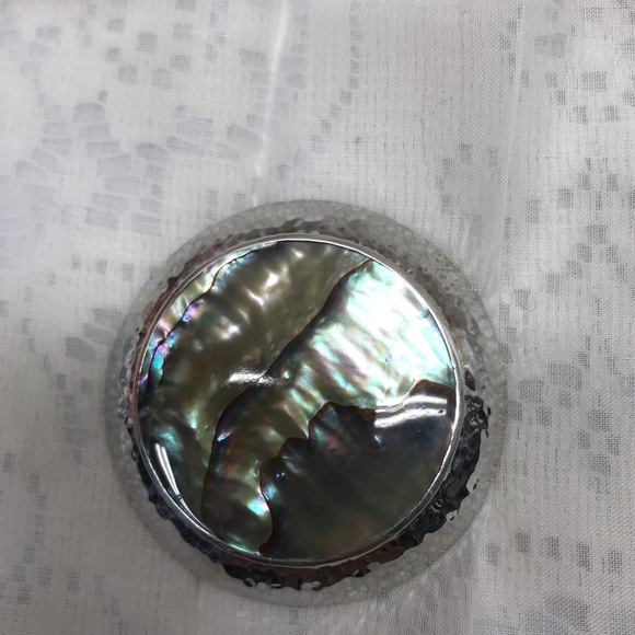 NEW Abalone Shell and Sterling Pendant Necklace Janice Girardi Design JGD - Picture 9 of 9